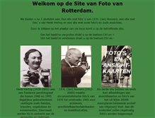 Tablet Screenshot of fotovanrotterdam.nl